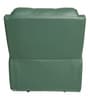 Spino Leatherette Manual 1 Seater Recliner In Green Colour