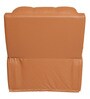 Spino Leatherette Manual 1 Seater Recliner in Tan Colour