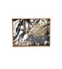 Spiral Black & White MDF Wood Rectangle Serving Trays