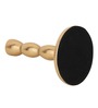 Spiral Gold Aluminium Candle Holder