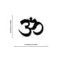 Spiritual Om Peaceful Symbol Metal Art Wall Decor