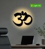 Spiritual Om Peaceful Symbol Metal Art Wall Decor