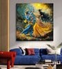 Spiritual Radha Krishna Canvas Painting