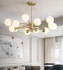 Splendor Gold Metal Smart Chandelier