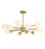 Splendor Gold Metal Smart Chandelier