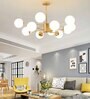Splendor Gold Metal Smart Chandelier