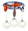 Sports Ceiling Light in Multicolour