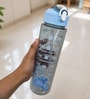 Sports Transparent Blue 900ml Bottle