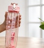 Sports Transparent Pink 900ml Bottle