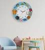 Sports Multicolor wooden Kids Wall Clock
