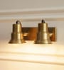 Spot Light Wall Lamp Antique Brass Finish with Double Movement | Picture Light to Highlight Showpiece, Above Mirror
