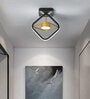 Spotter Black Square LED Ceiling Light