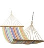 Spreader Fabric Hammock in Multi with 4 Chairs
