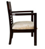 Spring Arm Chair (Set of 2) in Brown Colour