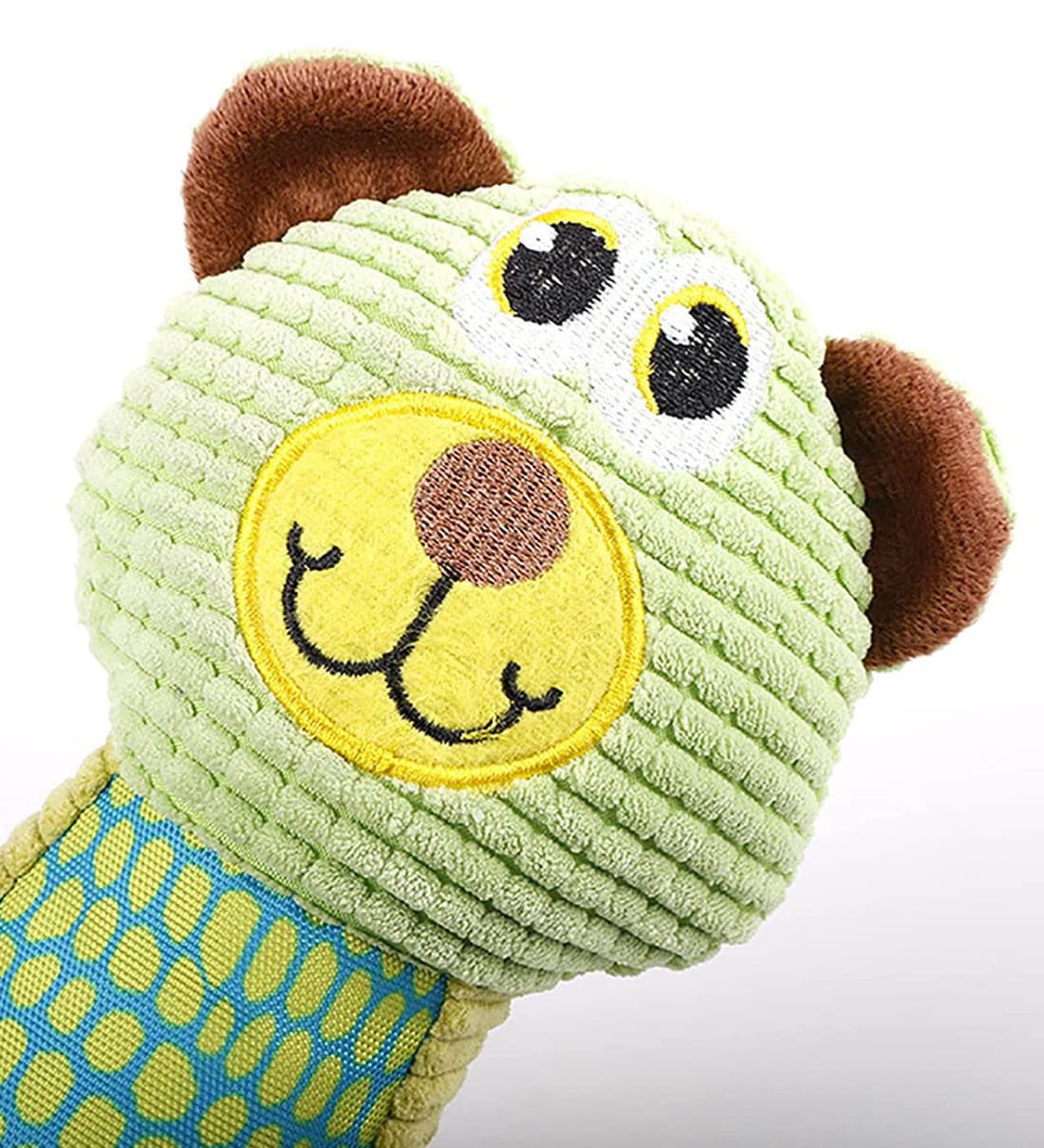 Buy Squeaky Dog Plush Toys In Green Colour By Pets Empire Online