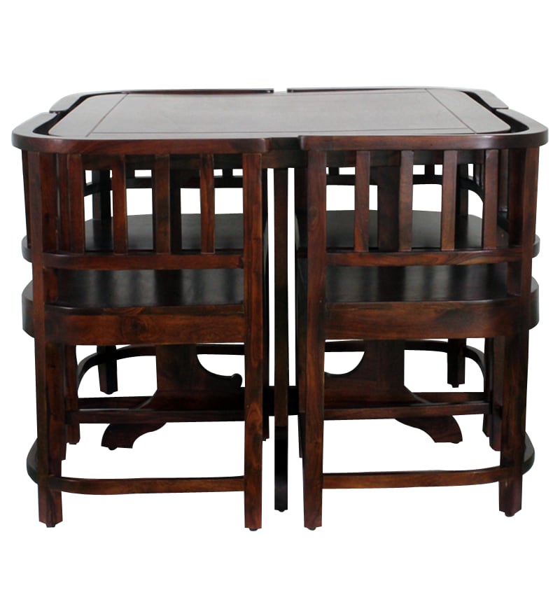 4 seater square dining table set