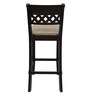 Squad Solid Wood Bar Stool in Rustic Teak Finish