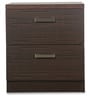 Squadro Bedside Table in Cinammon Finish