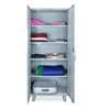 Squadro Office Large Almirah in Grey Finish