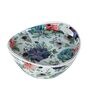 Square Blue Floral (Set of 41) Blue Melamine Dinner Set