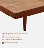 Square Diamond Sheesham Wood King Size Beds with Drawer Storage In Honey Finish