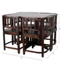 Square Four Seater Dining Set