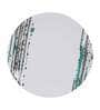 Square 40 Pcs White & Green Melamine Dinnerware Set