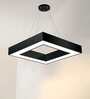 Square-Hollow 48W LED Ceiling Light Office & Gym Lighting 3 Color Modes