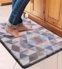 Square PVC 18x30 Inches Anti Skid Door Mat