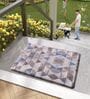 Square PVC 18x30 Inches Anti Skid Door Mat