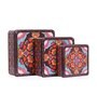 Square Shape Tin Box Set of 3