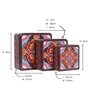 Square Shape Tin Box Set of 3