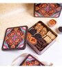 Square Shape Tin Box Set of 3
