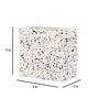 Black And White Square Terrazzo Planter