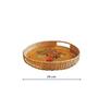 Squeeze the Day Rattan Carry Tray ( Round)
