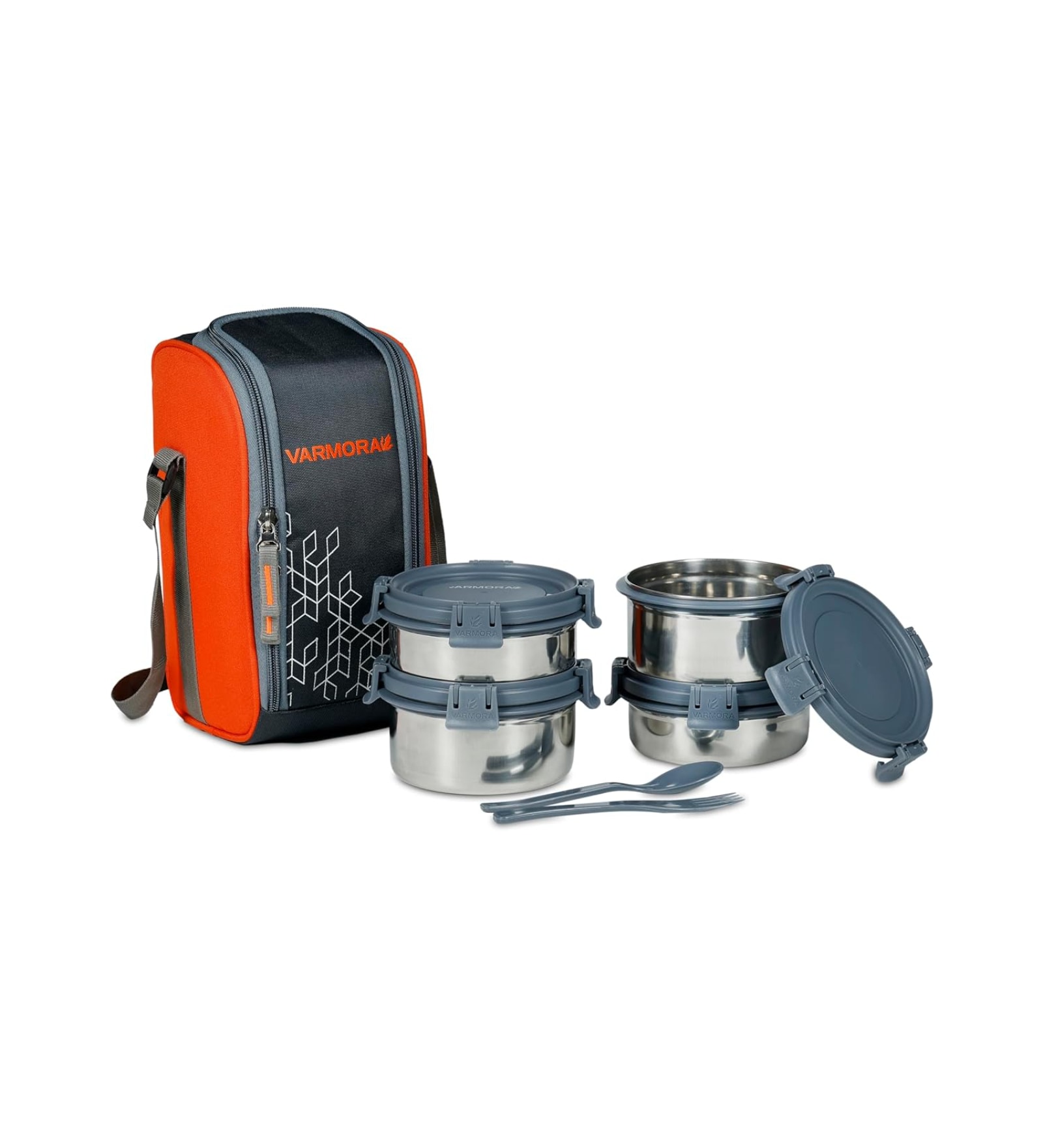 Varmora SS Cuisine Stainless Steel Lunch Box for Office Varmora SS Cuisine Stainless Steel Lunch Box for Office