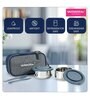 Varmora SS Eat N Fresh Stainless Steel Lunch Box Including Set of 2 Containers (300 ml Each) Insulated Bag
