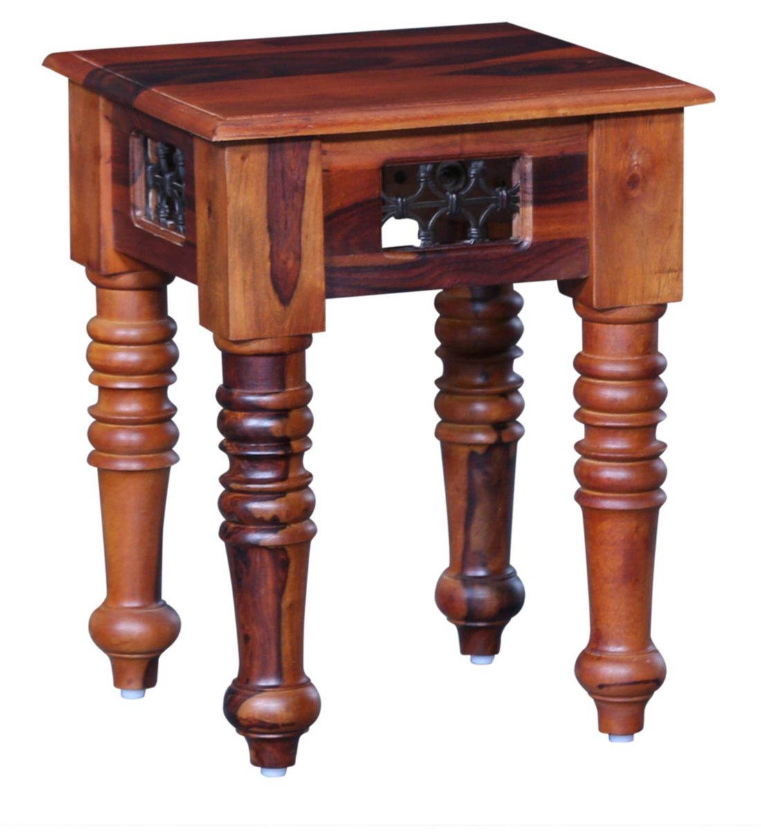 Buy Stafford Solid Wood End Table In Honey Oak Finish Amberville By