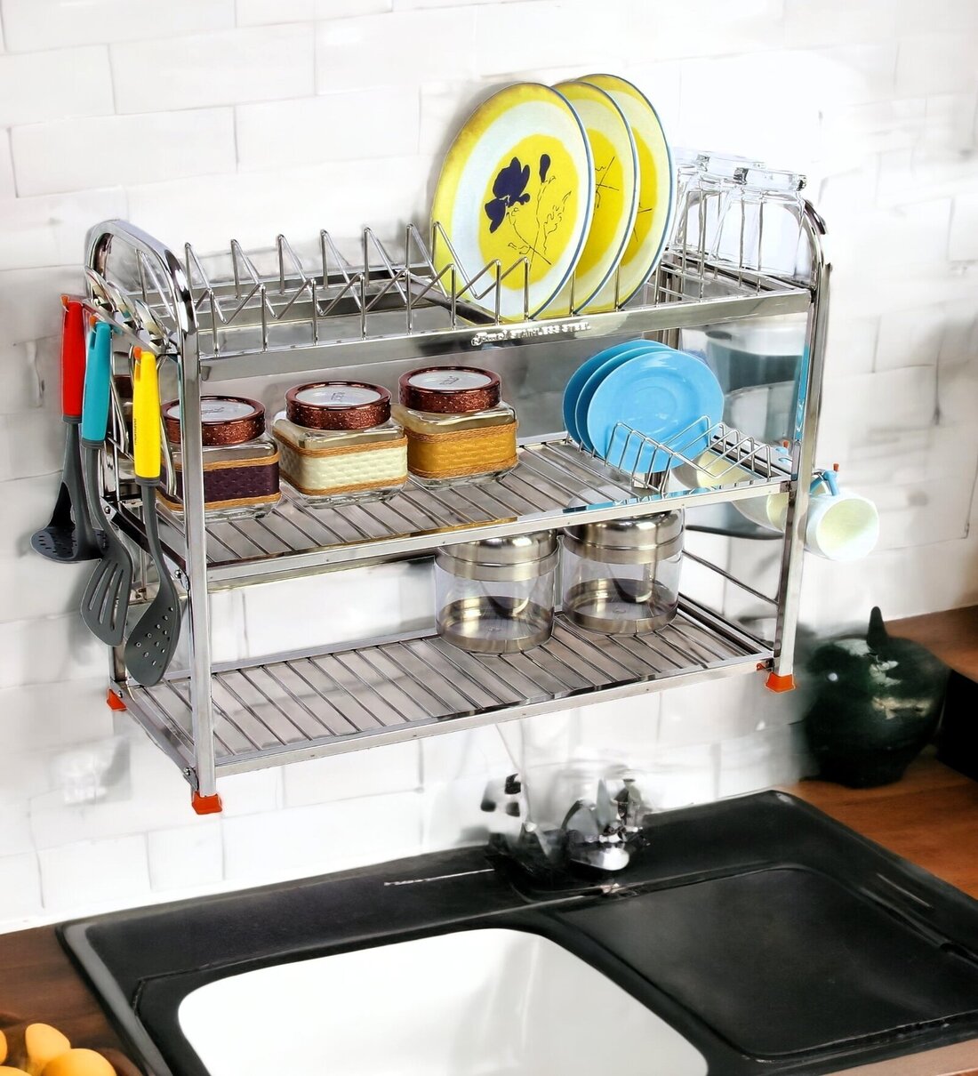 Buy Amol Stainless Steel Kitchen Rack at 60% OFF by Amol