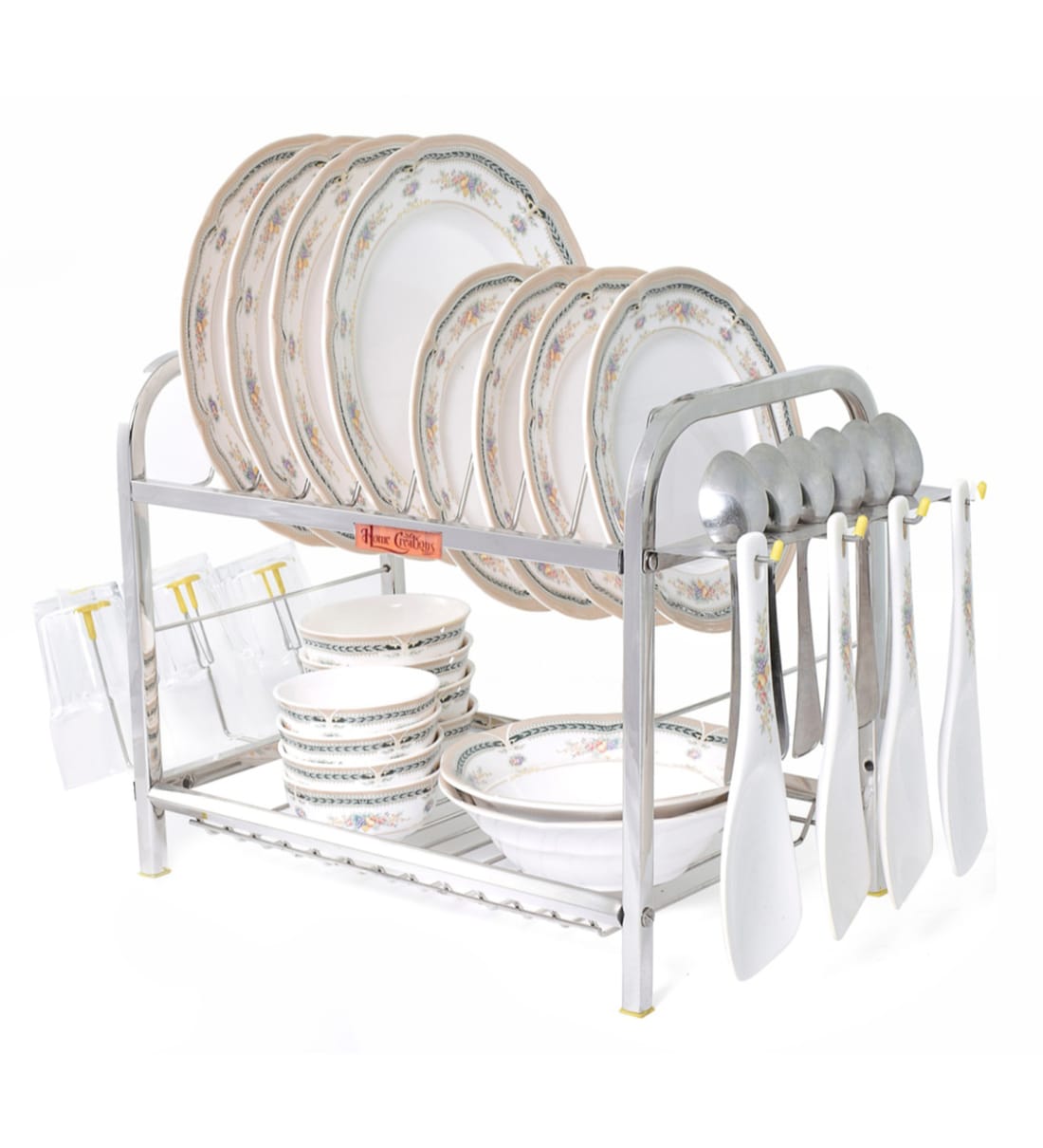 Buy Stainless Steel 16 X 10 Inches Utensil Holder By Home Creations Online Utensil Racks Organisers Discontinued Pepperfry Product