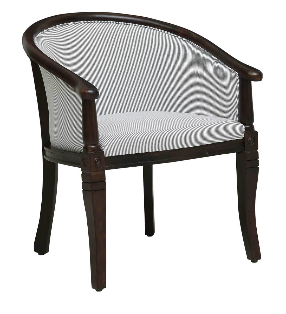 Buy Stalley Sheesham Wood Arm Chair In Warm Chestnut Finish By