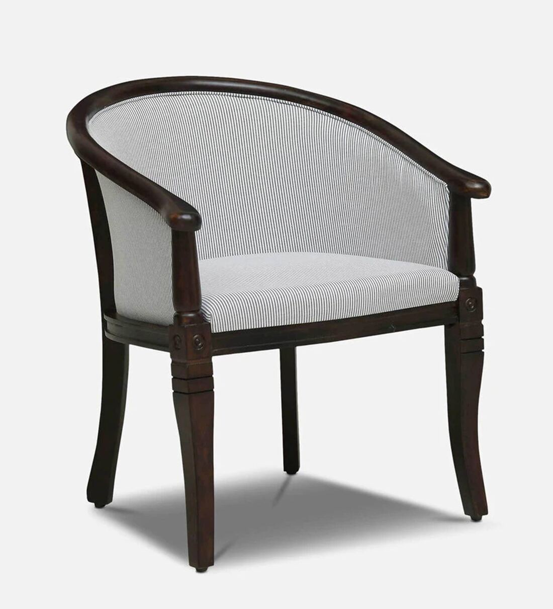 Buy Stalley Sheesham Wood Arm Chair In Warm Chestnut Finish By