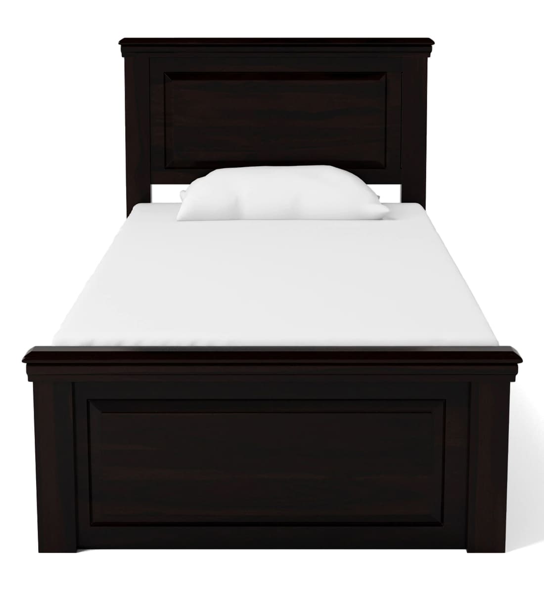 Buy Stanfield Solid Wood Single Bed With Box Storage In Warm Chestnut