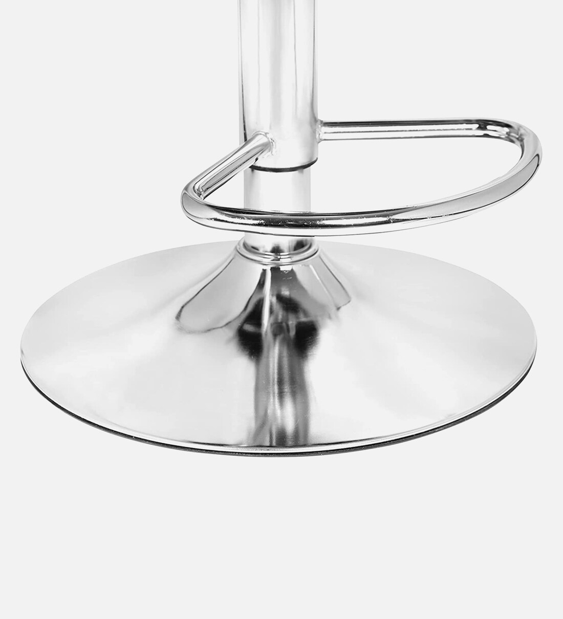 Buy Stanley Leatherette Bar Stool In Black Colour Online Contemporary