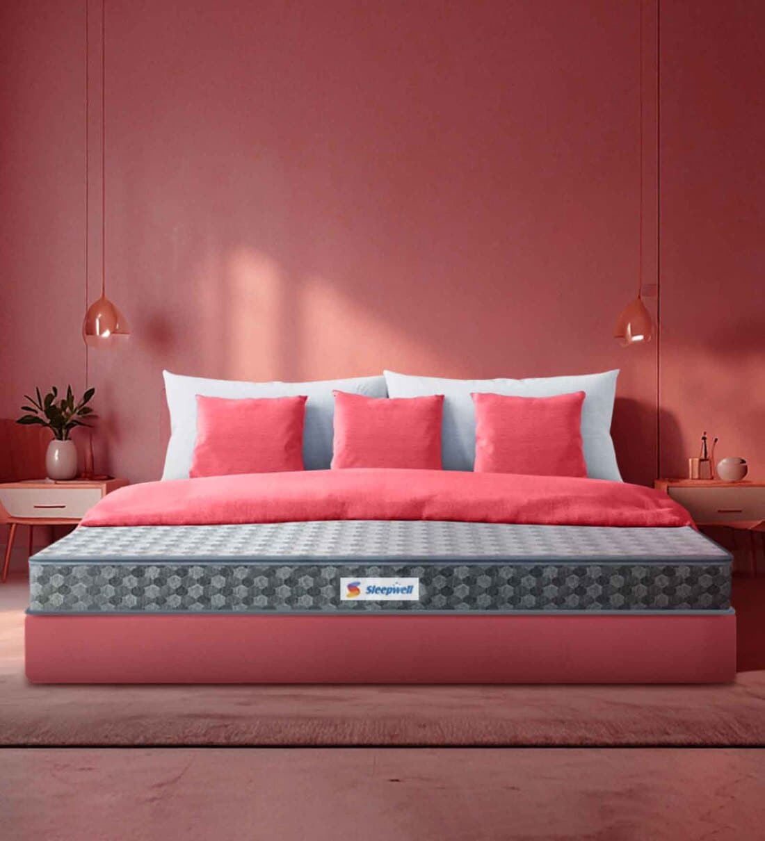 Buy Star Gold 4 Inch Pu Foam Queen Size Mattress At 20 Off By Sleepwell Pepperfry 6330