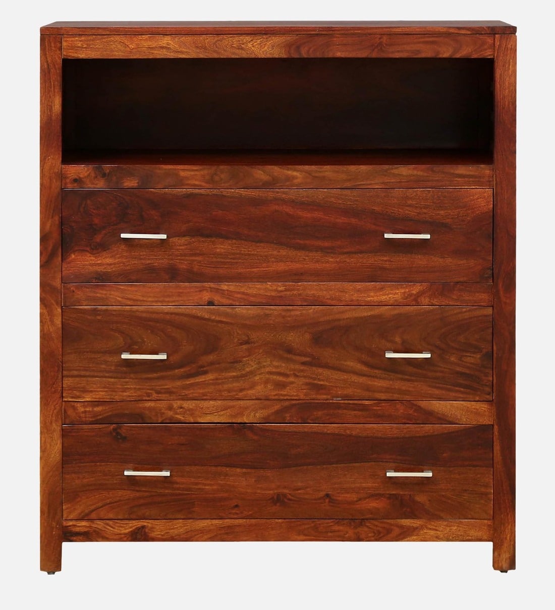 Buy Stigen Sheesham Wood Chest Of Drawers In Scratch Resistant Honey Oak  Finish at 11% OFF by Woodsworth from Pepperfry