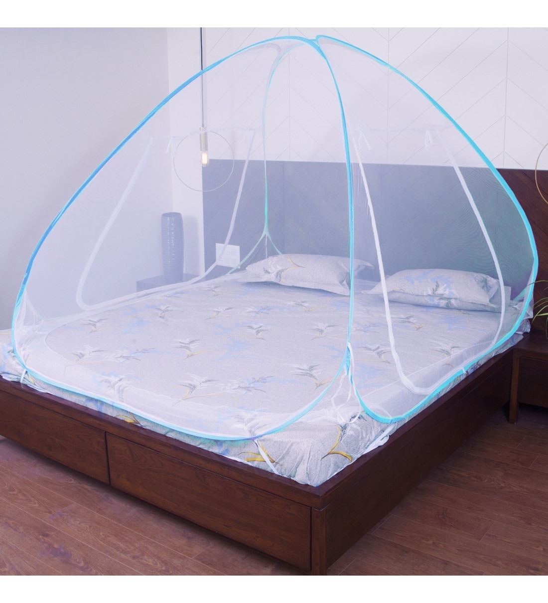 Buy Polyester Double Bed Foldable Mosquito Nets by StoryHome Online Mosquito Nets Mosquito