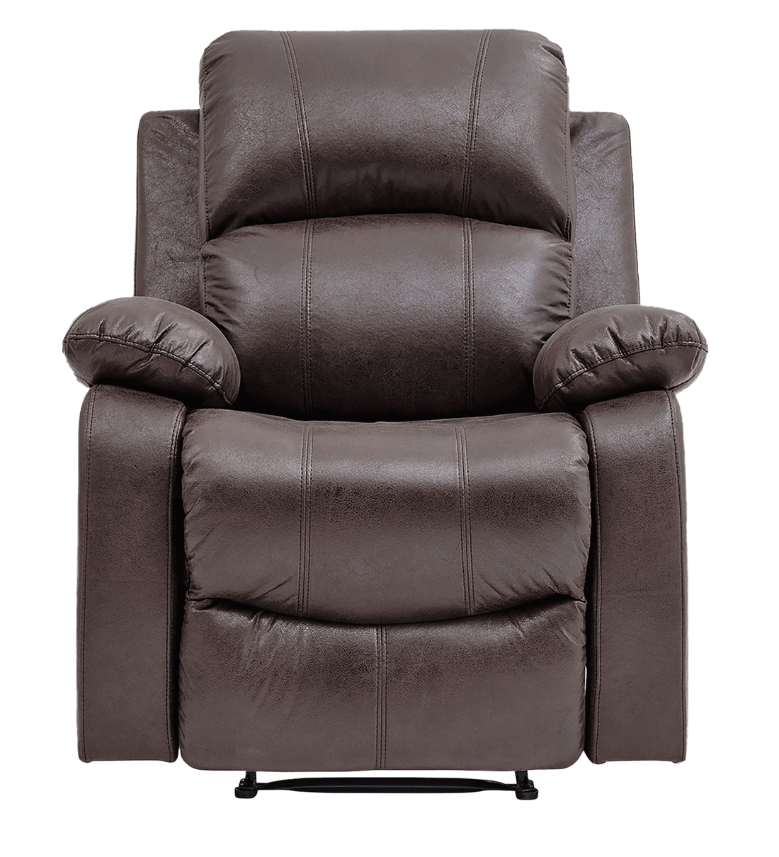 Buy Stratus 1 seater Manual Recliner in Brown Colour by Bantia
