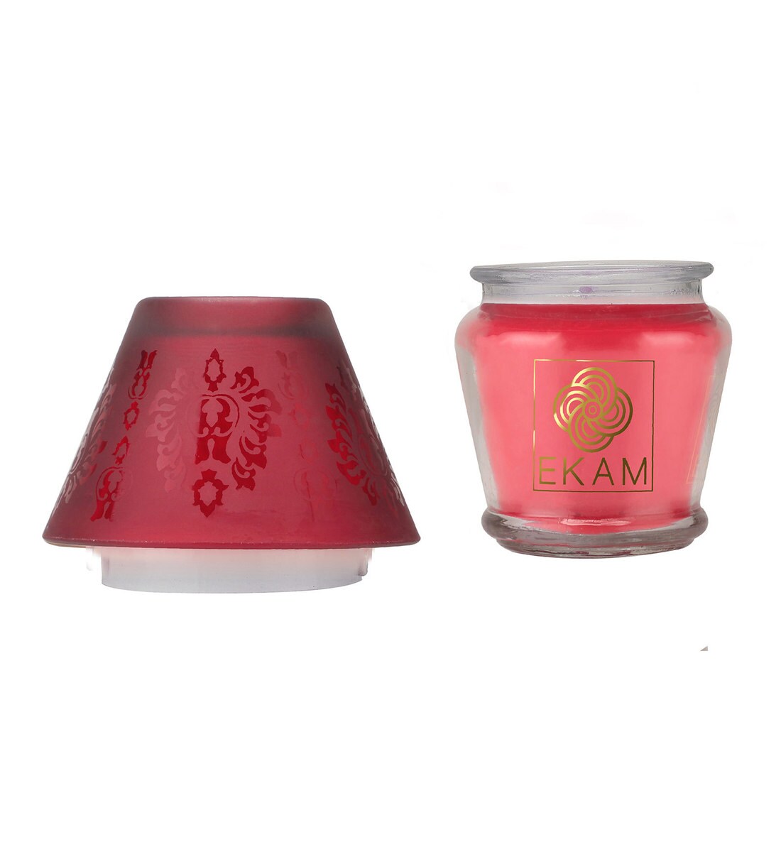Buy Strawberry Aroma Scented Candle by Ekam Online Scented Candles