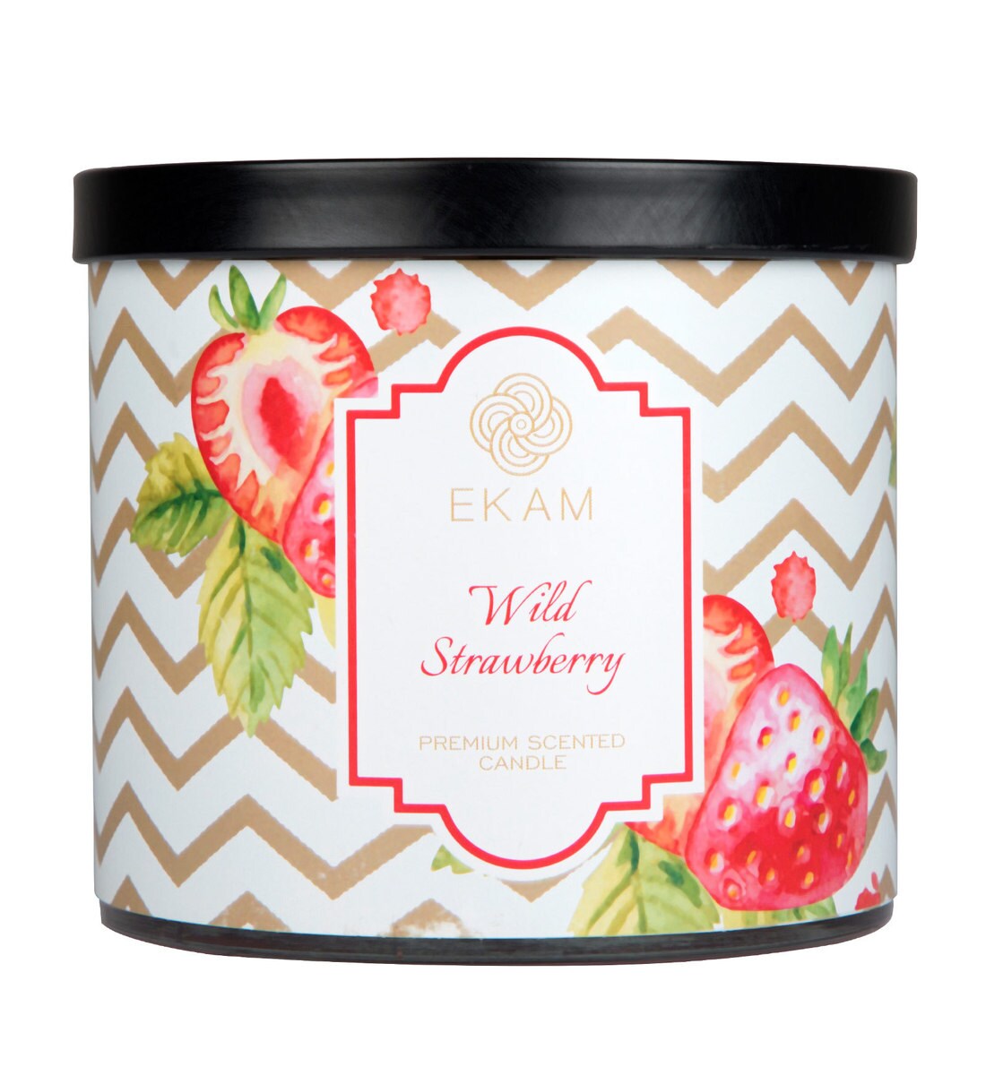 Buy Strawberry Aroma Scented Candle by Ekam Online Scented Candles